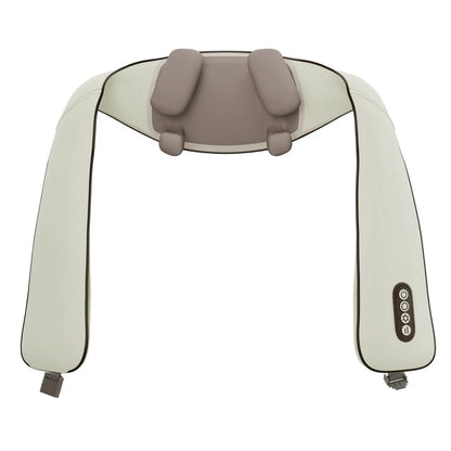 Rechargeable Powerful 5D Shiatsu Back Neck Shoulder Massager Heated Kneading Neck And Shoulder Muscle Relaxing Massage Shawl